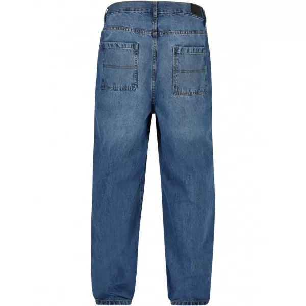  Pánské džíny URBAN CLASSICS TB4461 MID DEEP BLUE 