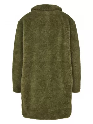 Dámský kabát URBAN CLASSICS TB3058 OLIVE