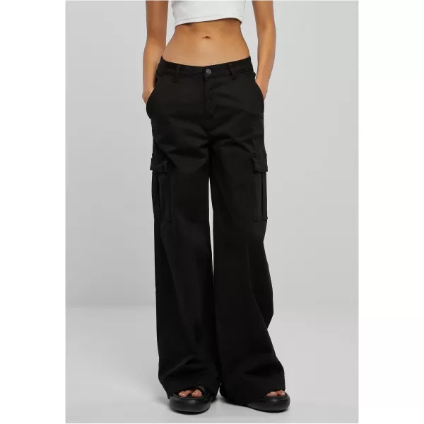  Dámské kalhoty URBAN CLASSICS TB6040 BLACK 