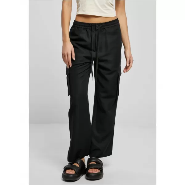  Dámské kalhoty URBAN CLASSICS TB6041 BLACK 