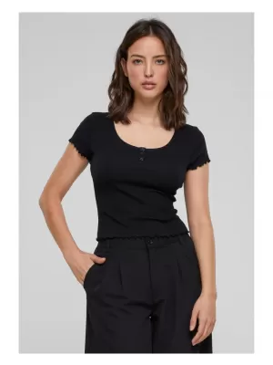 Dámské triko URBAN CLASSICS TB6054 BLACK