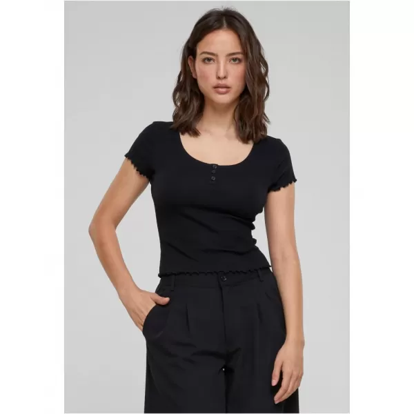 Dámské triko URBAN CLASSICS TB6054 BLACK 