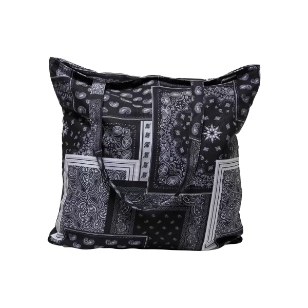  Taška URBAN CLASSICS TB5255 BLACK/WHITE 