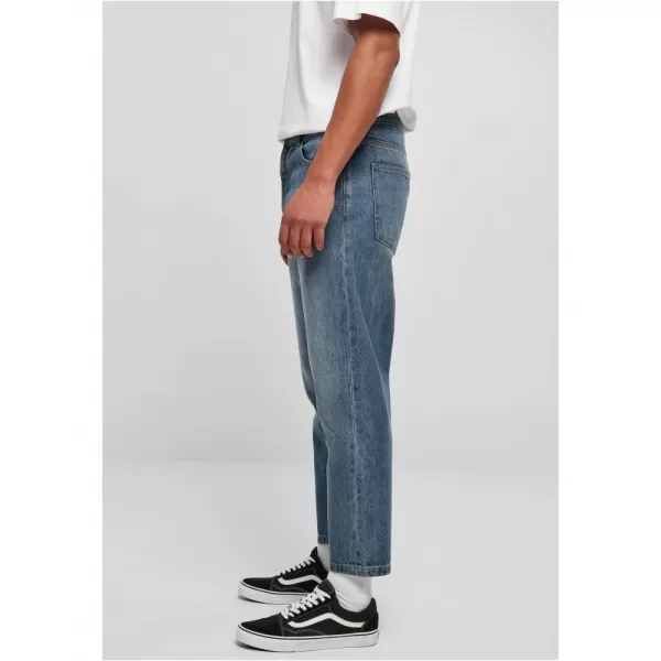  Pánské džíny URBAN CLASSICS TB5591 MID DEEP BLUE 