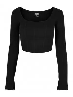 Dámské triko URBAN CLASSICS TB5480 BLACK