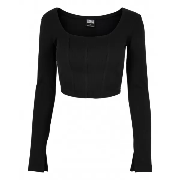  Dámské triko URBAN CLASSICS TB5480 BLACK 