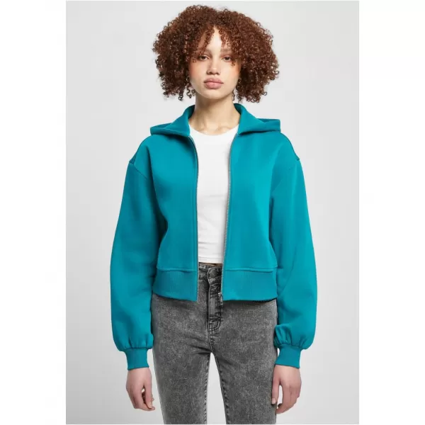  Dámská mikina URBAN CLASSICS TB4766 WATER GREEN 