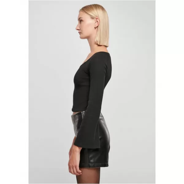  Dámské triko URBAN CLASSICS TB5416 BLACK 