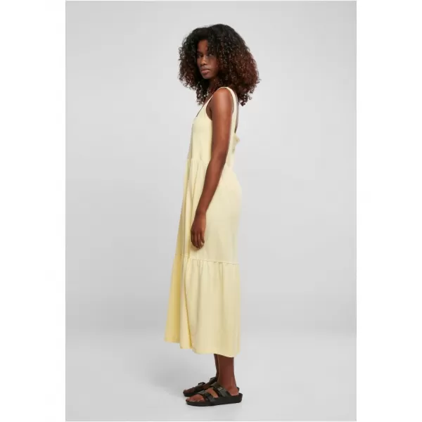  Dámské šaty URBAN CLASSICS TB4784 SOFT YELLOW 