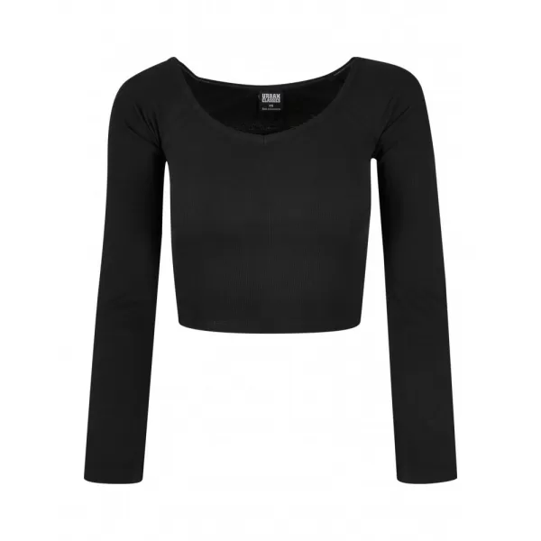  Dámské triko URBAN CLASSICS TB5416 BLACK 