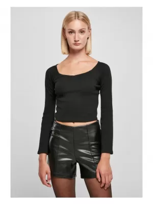 Dámské triko URBAN CLASSICS TB5416 BLACK