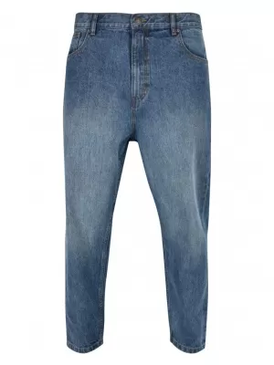 Pánské džíny URBAN CLASSICS TB5591 MID DEEP BLUE