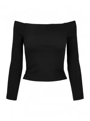 Dámské triko URBAN CLASSICS TB4731 BLACK