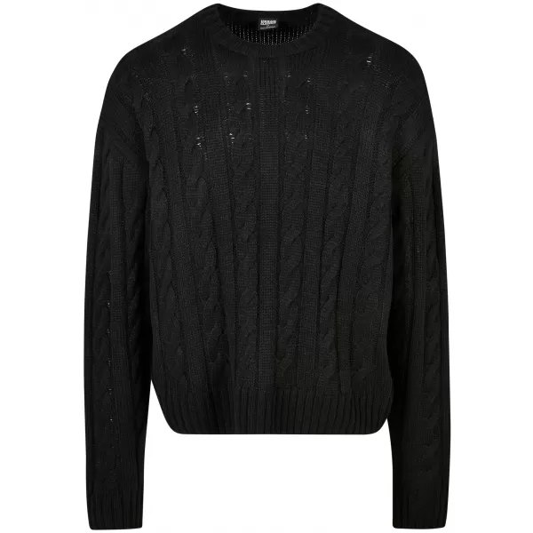  Pánský svetr URBAN CLASSICS TB5512 BLACK 
