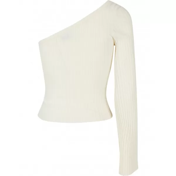  Dámský svetr URBAN CLASSICS TB5441 WHITE/SAND 