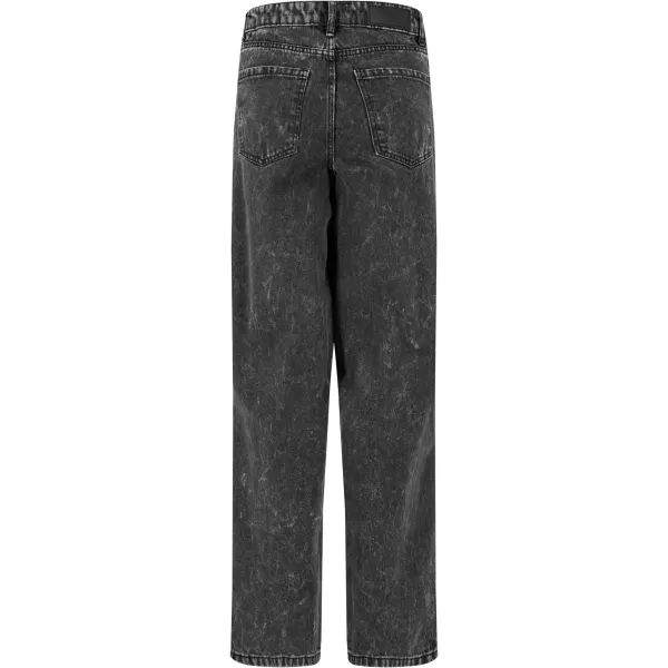  Dámské kalhoty URBAN CLASSICS TB6155 BLACK CHARCOAL WASHED 