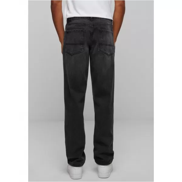  Pánské džíny URBAN CLASSICS TB6396 BLACK WASHED 
