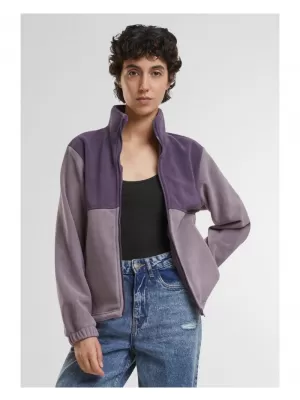 Dámská bunda URBAN CLASSICS TB6905 PURPLE NIGHT/FADED PURPLE