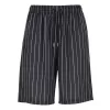 Pánské kraťasy URBAN CLASSICS TB7384 BLACK/WHITE
