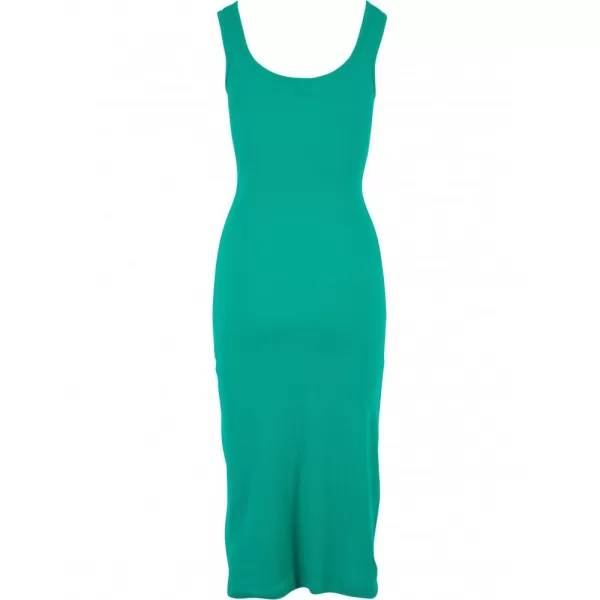  Dámské šaty URBAN CLASSICS TB6190 FERN GREEN 