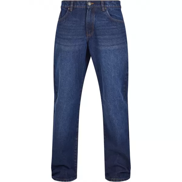  Pánské džíny URBAN CLASSICS TB6396 NEW DARK BLUE WASHED 
