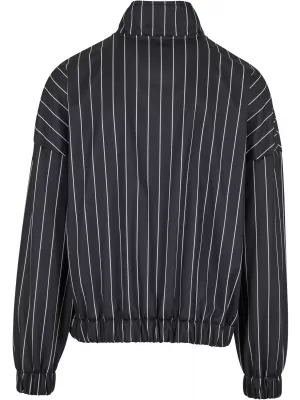 Pánská bunda URBAN CLASSICS TB7382 BLACK/WHITE