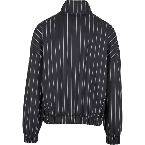  Pánská bunda URBAN CLASSICS TB7382 BLACK/WHITE 