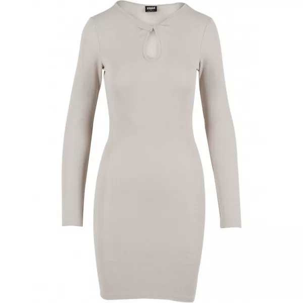  Dámské šaty URBAN CLASSICS TB6995 WHITE/SAND 
