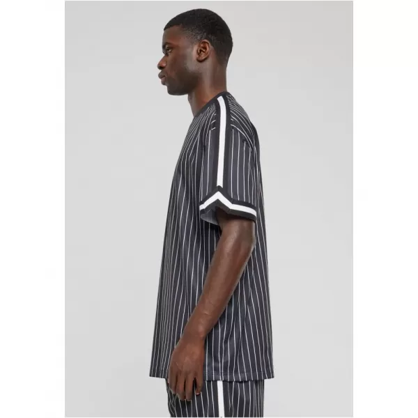  Pánské triko URBAN CLASSICS TB6680 BLACK/WHITE 