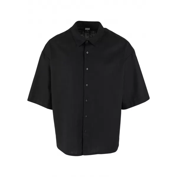  Pánská košile URBAN CLASSICS TB6608 BLACK 