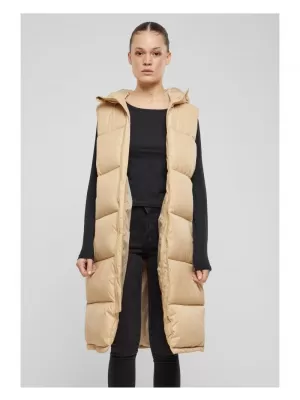 Dámská vesta URBAN CLASSICS TB7007 UNION BEIGE
