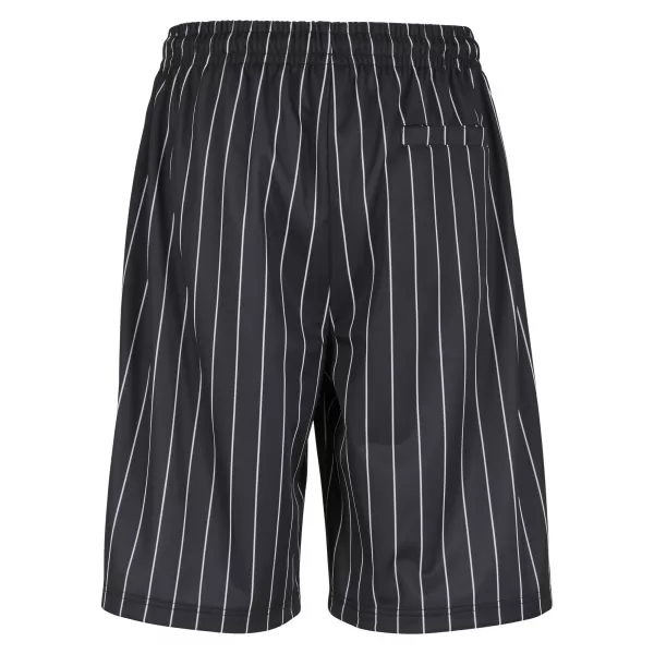  Pánské kraťasy URBAN CLASSICS TB7384 BLACK/WHITE 