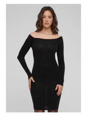 Dámské šaty URBAN CLASSICS TB6144 BLACK
