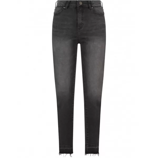  Dámské džíny URBAN CLASSICS TB6865 BLACK WASHED 