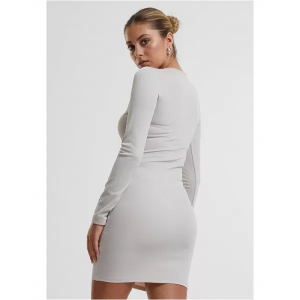  Dámské šaty URBAN CLASSICS TB6995 WHITE/SAND 