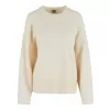 Dámský svetr URBAN CLASSICS TB7094 WHITE/SAND