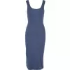 Dámské šaty URBAN CLASSICS TB6190 VINTAGE BLUE