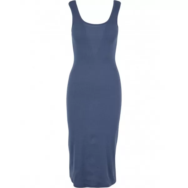  Dámské šaty URBAN CLASSICS TB6190 VINTAGE BLUE 