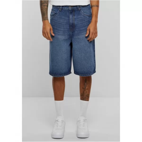  Pánské kraťasy URBAN CLASSICS TB6639 NEW MID BLUE WASHED 