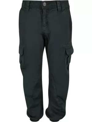 Dětské kalhoty URBAN CLASSICS UCK1268 BOTTLE GREEN
