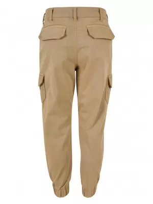 Dětské kalhoty URBAN CLASSICS UCK3048 UNION BEIGE
