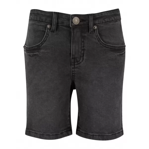  Dětské kraťasy URBAN CLASSICS UCK4156 BLACK WASHED 