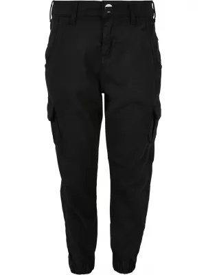 Dětské kalhoty URBAN CLASSICS UCK3048 BLACK