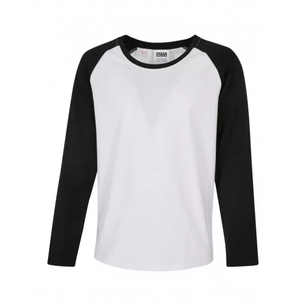  Dětské triko URBAN CLASSICS UCK4539 WHITE/BLACK 