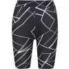 Dámské kraťasy URBAN CLASSICS TB4346A GEOMETRIC BLACK/BLACK 2 PACK