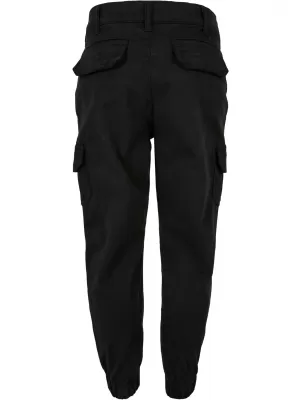 Dětské kalhoty URBAN CLASSICS UCK3048 BLACK