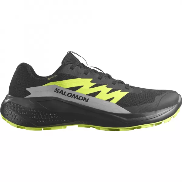  Pánské boty SALOMON ALPHAGLIDE GTX L47802000 BLACK/ALLOY/SHARP GREEN 