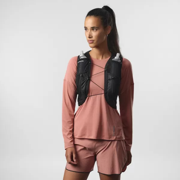  Dámský batoh SALOMON ACTIVE SKIN 12 WOMEN SET LC2178600 BLACK/METAL 