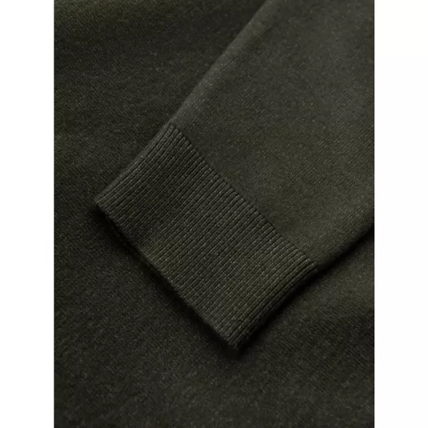  Pánský svetr OMBRE OM-SWTN-0125 DARK OLIVE 