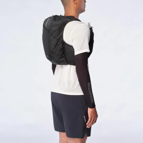  Pánský batoh SALOMON ACTIVE SKIN 12 SET LC2177400 BLACK/METAL 